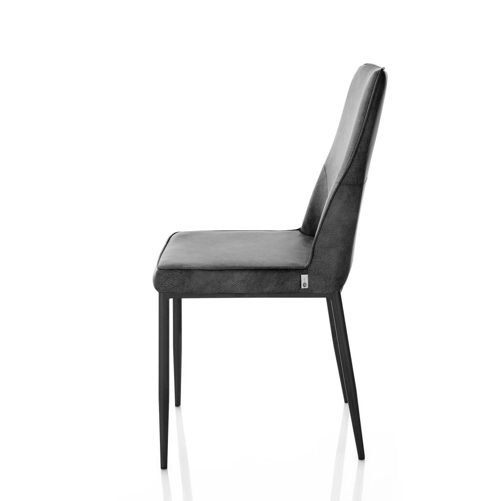 Set 4 Sedie LOLA nero