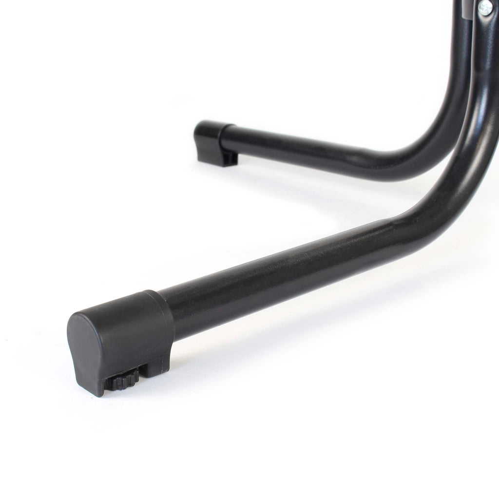 Toboli Tavolo alto da bar rotondo pieghevole nero Ø 80 cm h 110 cm per interno ed esterno