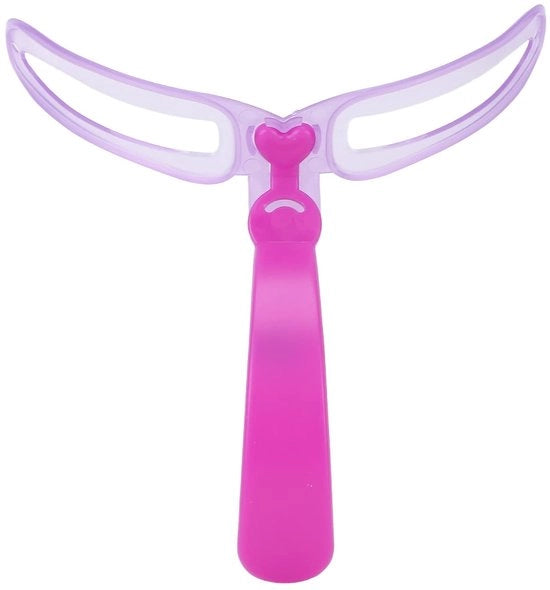 Kit di modellazione ciglia 3D - Stencil ciglia riutilizzabile - Disegno ergonomico - Strumento per la correzione del tratto - Materiale di alta qualità - Forma perfetta delle ciglia