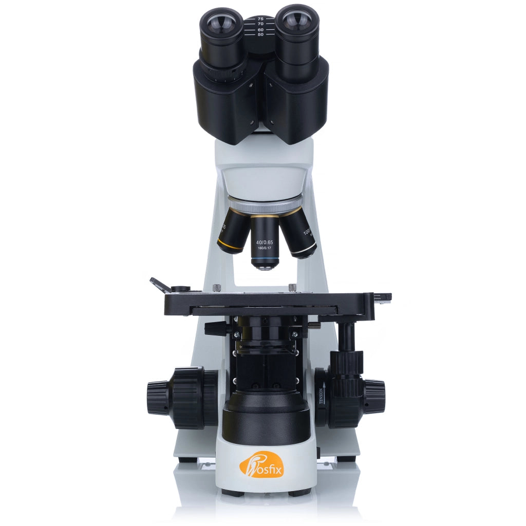 Microscopio Biologico Ceres Pro MBCP – Alta Qualità Ottica, Design Ergonomico | Obiettivi 4x-100x, LED 3W