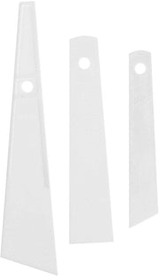 Applicatore di Limo a Mano Professionale - 6 Pezzi - Manicotto per Limo - Spatola di Limo Portatile - Strumenti per Lavorazione del Pelle - Applicatore di Precisione