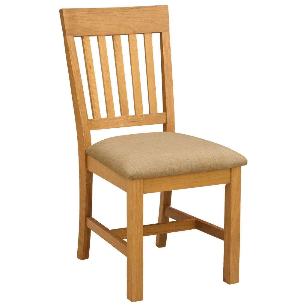 Set da pranzo 5 pz Beige Legno di Quercia Massello 3430351