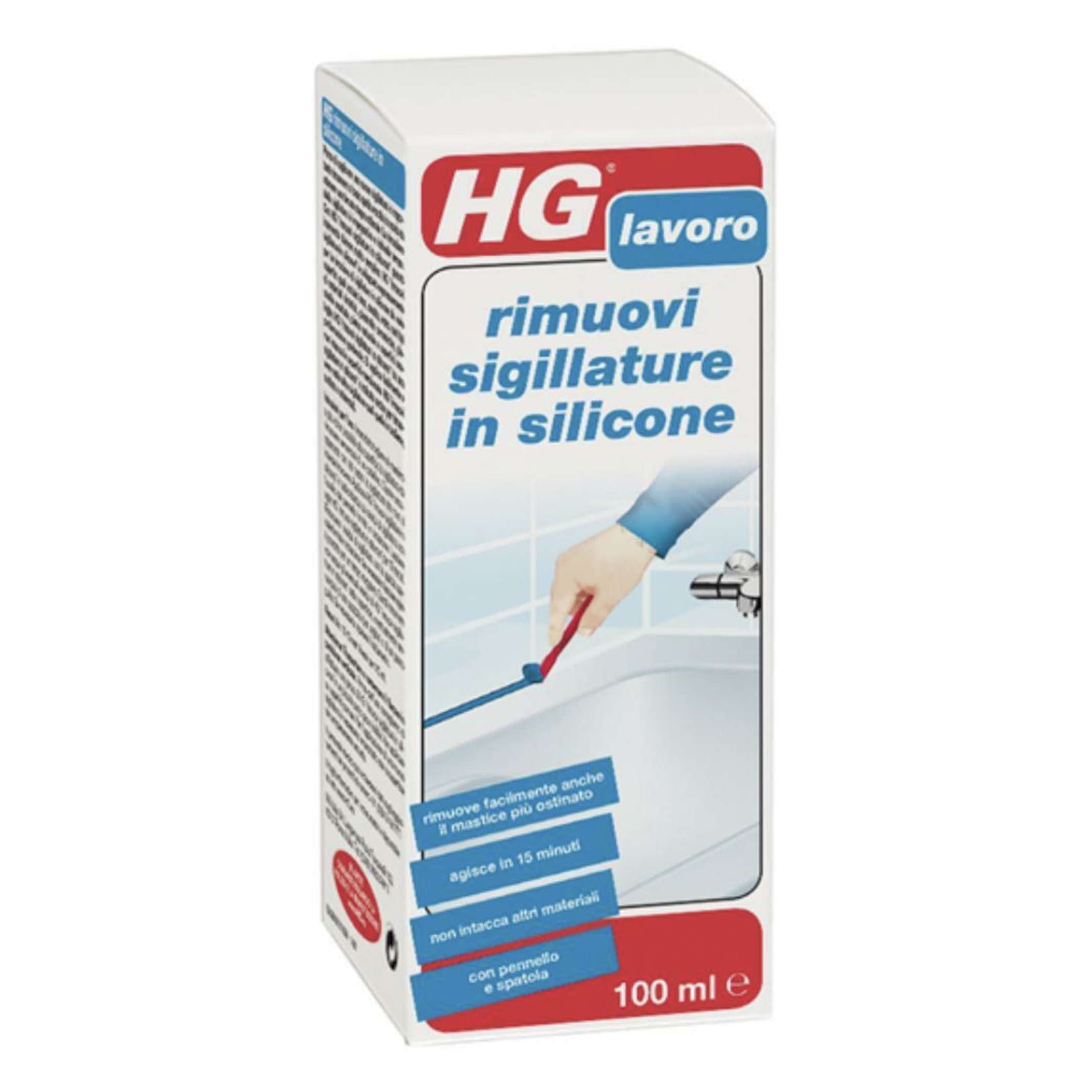 HG RIMUOVI SIGILLATURE SILICON