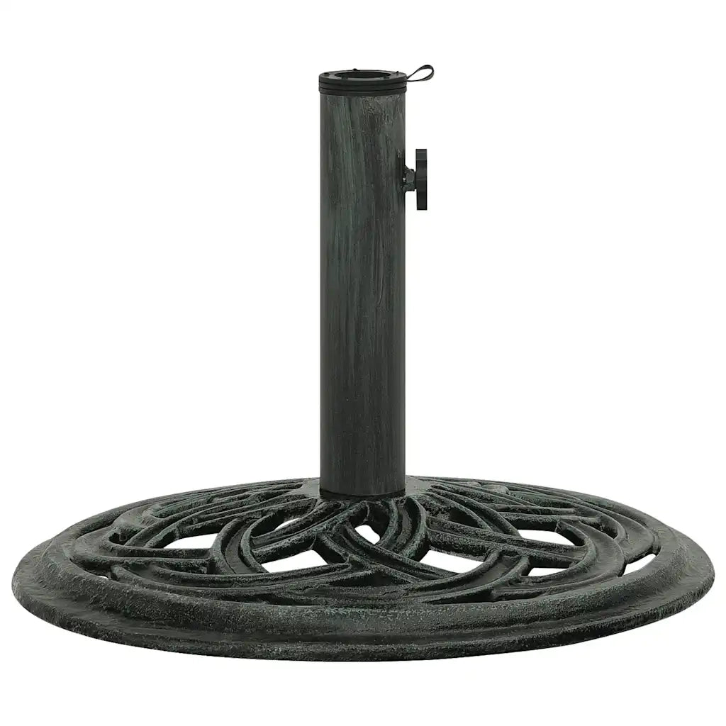 Base per Ombrellone Verde 44x44x31 cm in Ghisa 317756