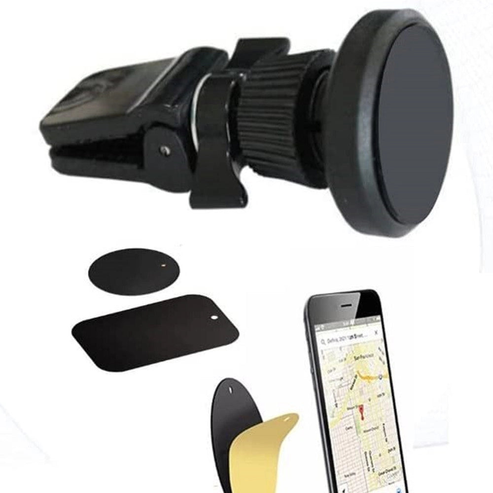 Trade Shop - Supporto Porta Cellulare Auto Magnetico Universale Magnete Calamita Smartphone -