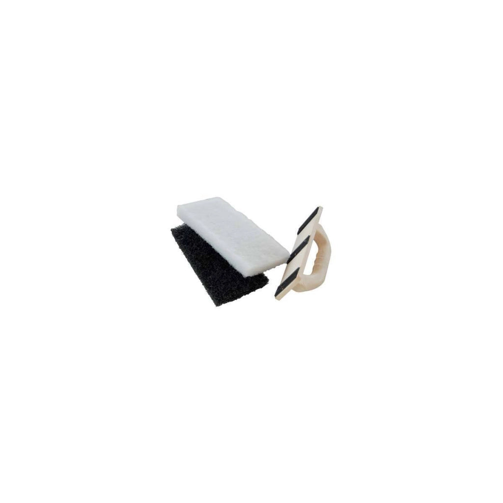FRATTONE IN FIBRA PER PULITURA PIASTRELLE   25x12 cm - MADE IN ITALY