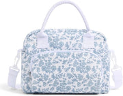 Borsa da viaggio per donne e uomini, 12L grande borsa isolata con cinghie regolabili, mini borsa pieghevole per donne e uomini, borsa isolata per pic-nic al lavoro in viaggio