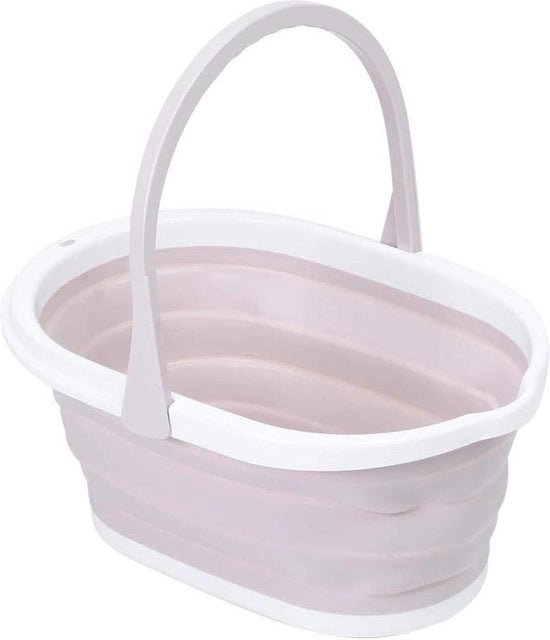 Mop emiciclo - Bacino portatile per acqua per uso domestico - Colore kaki .