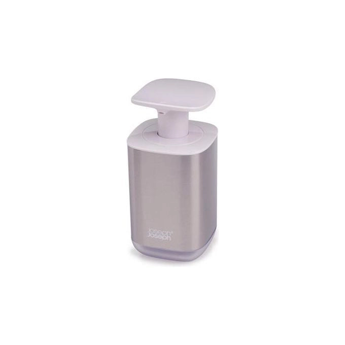 Joseph Joseph Presto Steel erogatore di sapone 0,35 L Acciaio inossidabile, Bianco