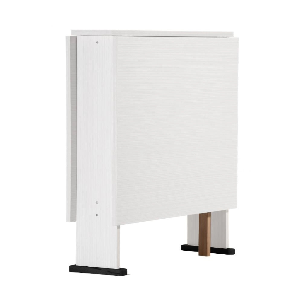 Tavolo Consolle Pieghevole bianco Mati Salvaspazio 21x74x78H