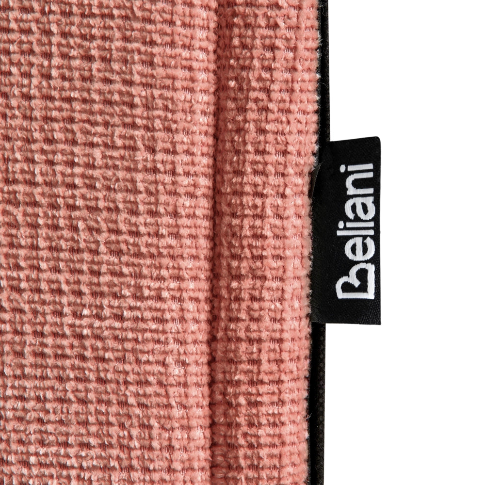 Lettino da giorno Rosa EU Dimensione singola Poliestere Imbottitura a doghe Telaio in legno di eucalipto Cassetti in compensato Camera da letto moderna