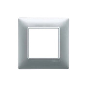 14642.20 Placca 2M Argento Opaco Plana