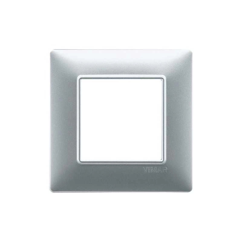 14642.20 Placca 2M Argento Opaco Plana