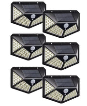 6 Pezzi Faretti 100 LED Faro con Sensore di Movimento Luce LED Lampione Esterno
