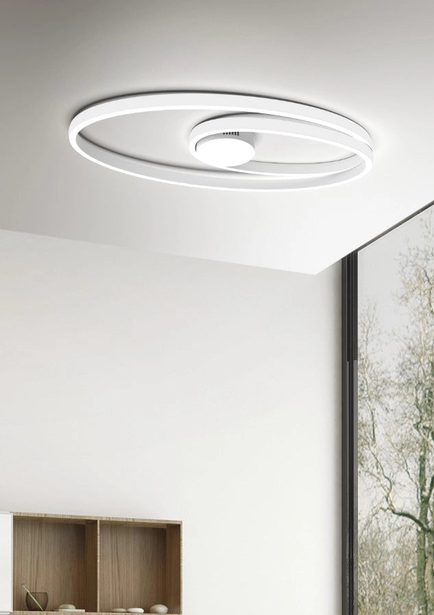 GIOVE-PLB Lampada da parete-soffitto colore bianco led  integrato dimmerabile 2800-5000k