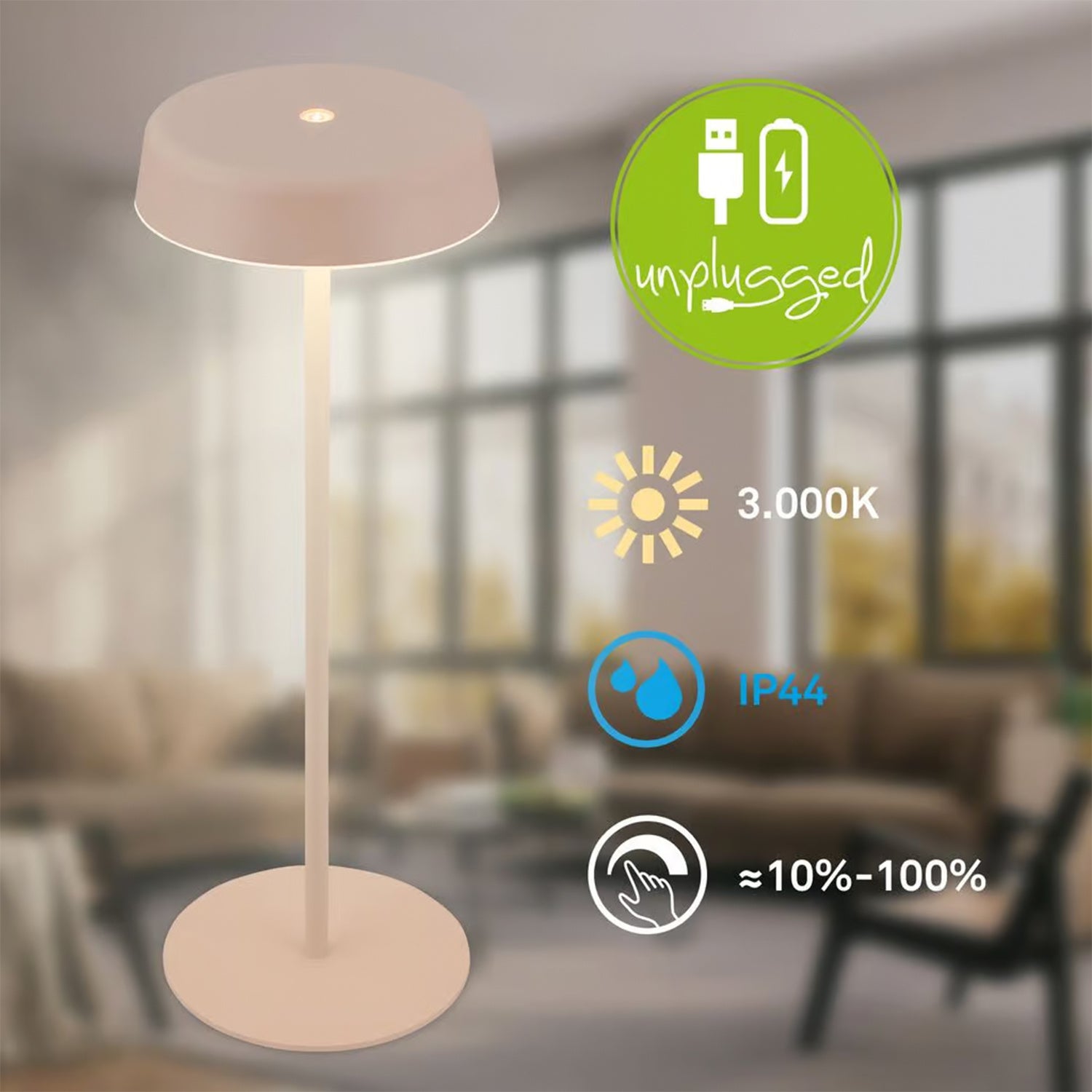 Abatjour Moderna Gryde Metallo Grigio Caffè 1 Luce E14 Ip20