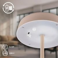 Abatjour Moderna Gryde Metallo Grigio Caffè 1 Luce E14 Ip20