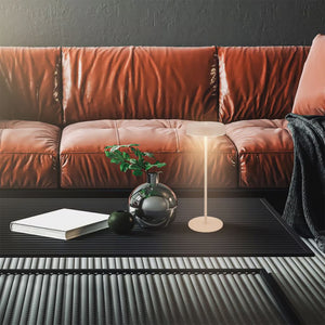 Abatjour Moderna Gryde Metallo Grigio Caffè 1 Luce E14 Ip20