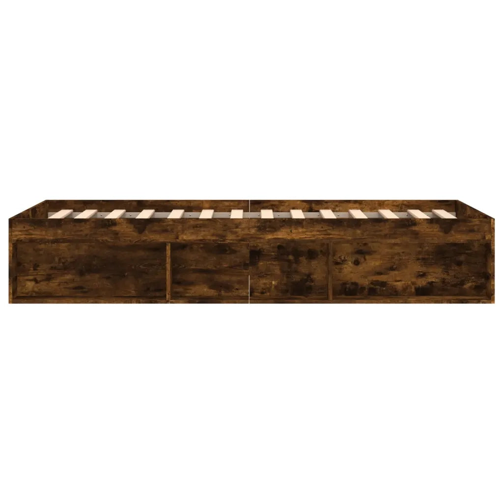 Giroletto-Struttura Letto Rovere Fumo 100x200 cm