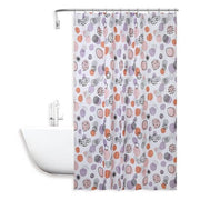 Trade Shop - Tenda Doccia Vasca Bagno Impermeabile 12 Ganci Con Sfere Astratte 180x200cm 87090 -