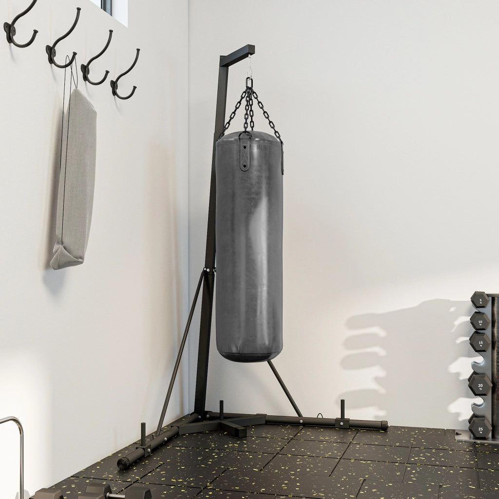 Supporto Sacco da Boxe ¨C zephmum ¨C Nero, 170x90x182-225 cm