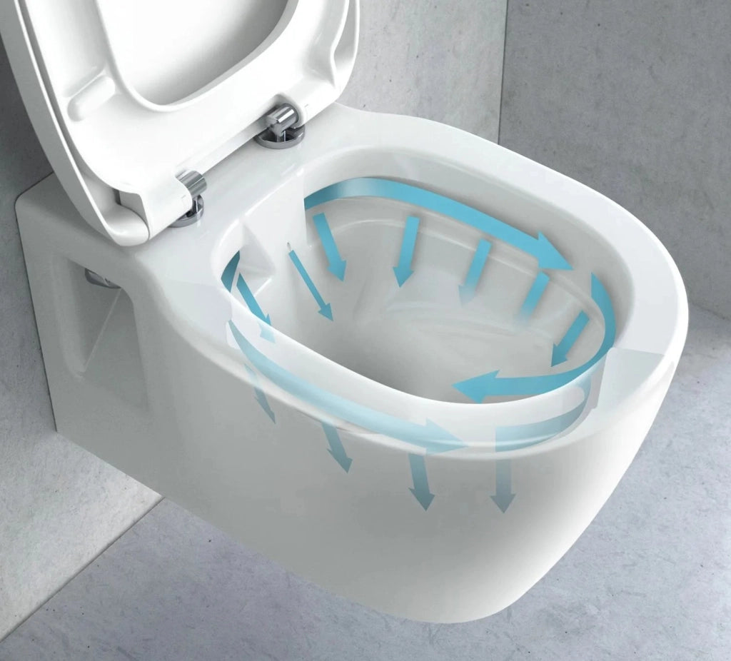 Vaso Wc Sospeso Rea Carter Rimless