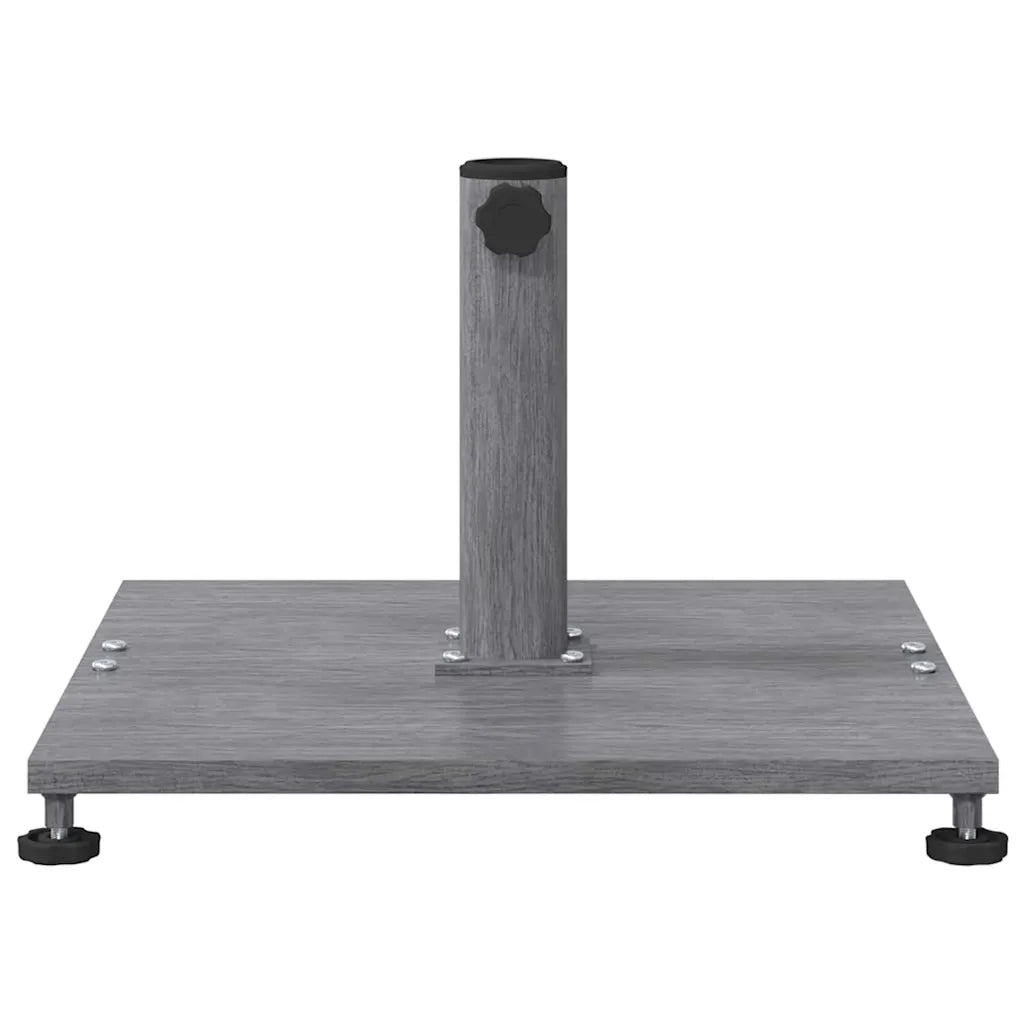 Base per ombrellone Aspetto Legno Grigio Scuro 45 x 45 x 31 cm CFW6435557