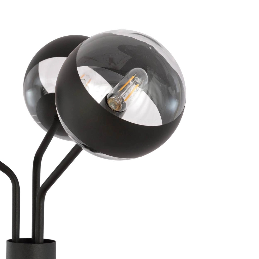 Lampada da terra Emibig NOVA LP3 3xE14 nero 173cm