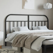 Testiera di Ricambio in Metallo Nero 160 cm 353670