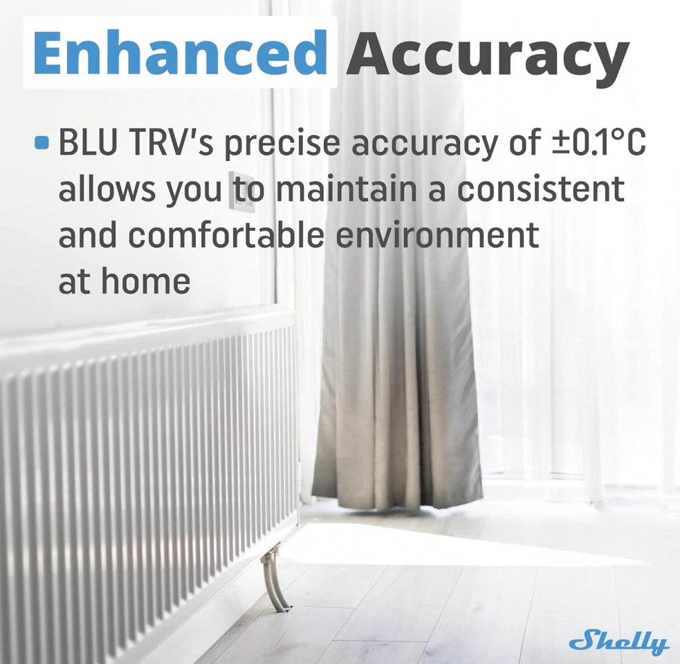 Shelly BLU TRV x1 + Shelly Blu Gateway Gen3