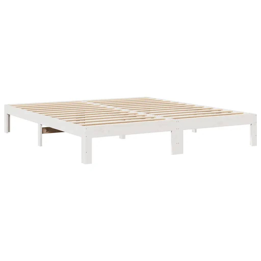 Giroletto Familiare senza Materasso Bianco 270x200 cm
