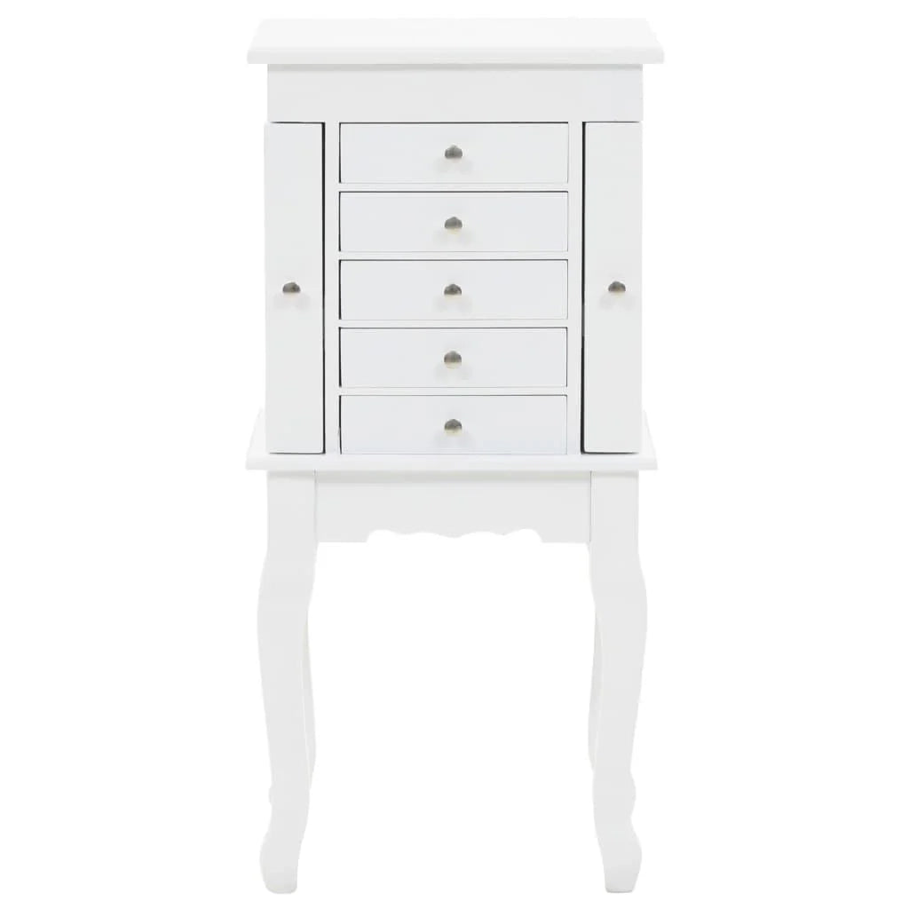 Credenza bianca buffet mobiletto consolle mobiletto portagioielli su gambe 4402050