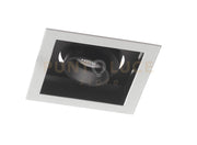 INCASSO LED APOLLO NERO 20W 2000LM 4000K ORIENTABILE 15X15X9,4CM
