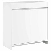 Mobiletto da Bagno Sotto Lavabo Bianco 78,5 x 37,5 x 81 cm