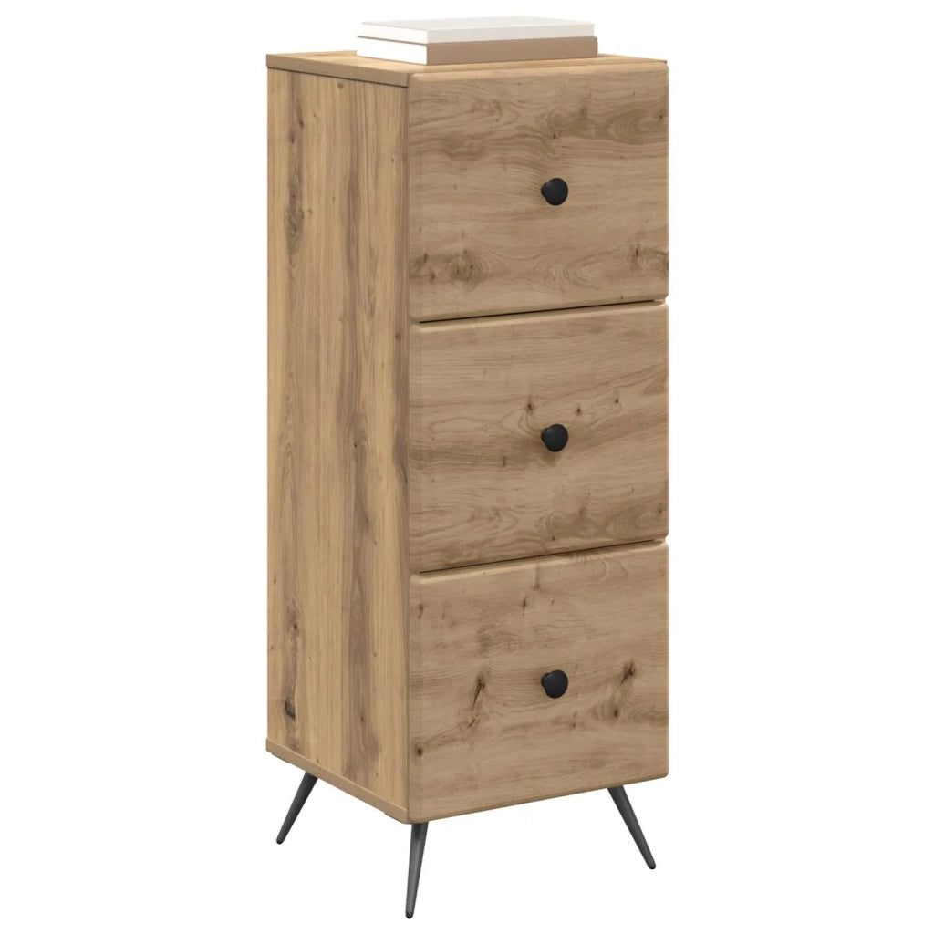 Mobile con Cassetti Rovere Artigianale 33 x 34,5 x 90 cm 895544