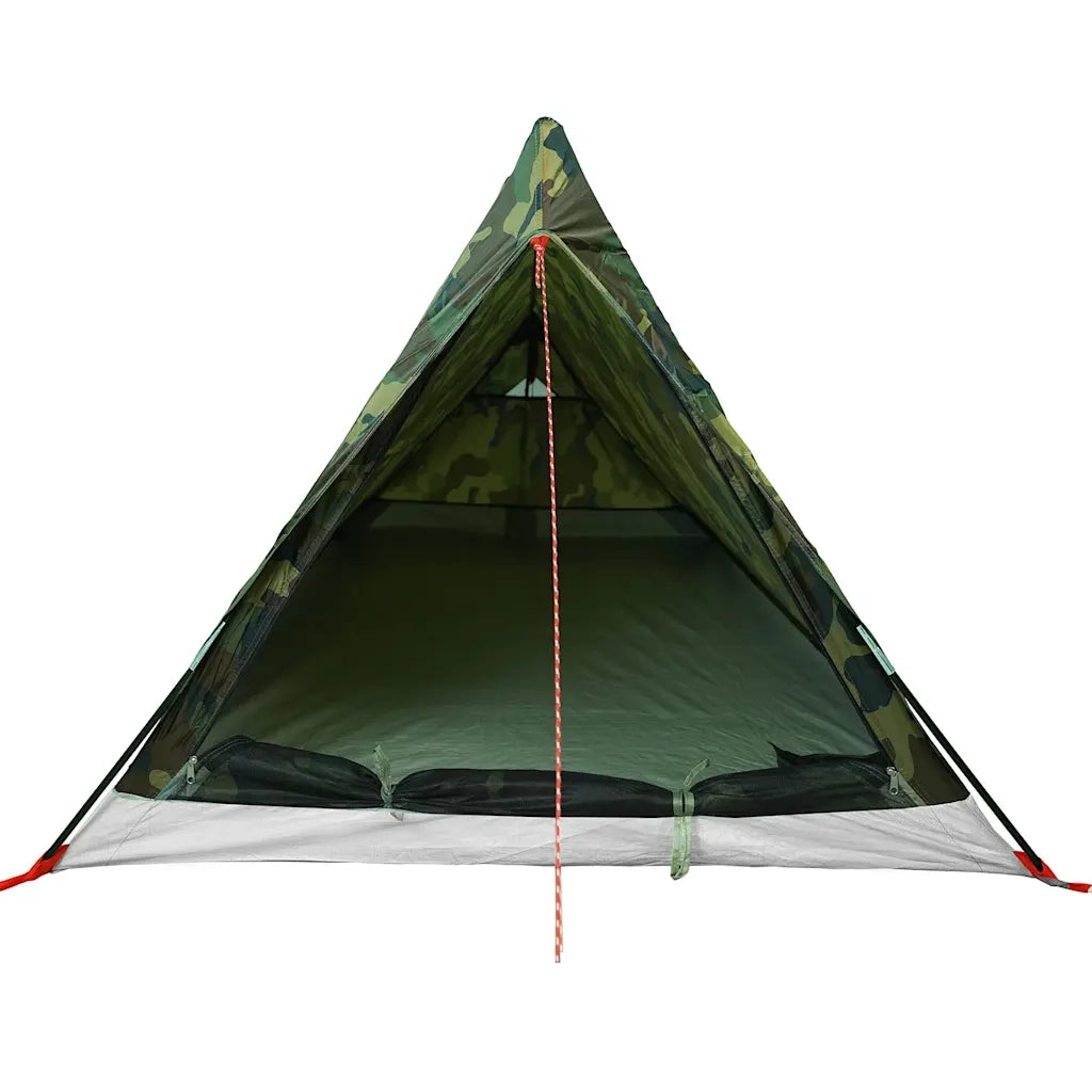 Tenda da Campeggio per 2 Persone-Tenda per Escursionismo Mimetica Impermeabile 134673