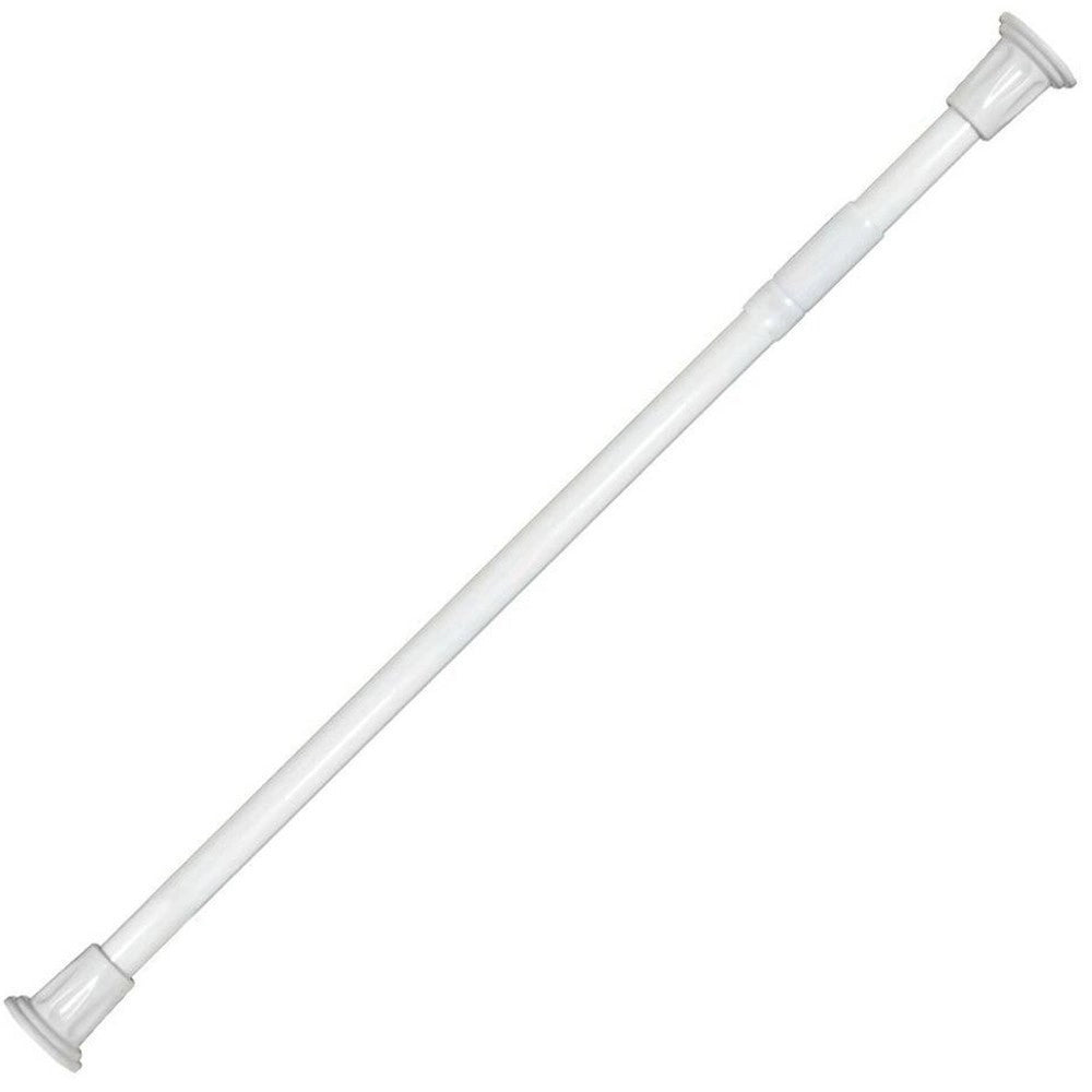 Trade Shop - Bastone Asta Telescopica Per Doccia Tenda Armadio Estensibile Da 110 A 200 Cm -