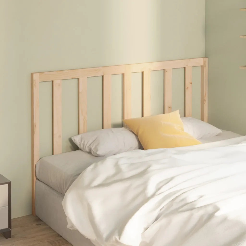 Testiera per Letto-Testata-Testiera Decorativa 166x4x100 cm in Legno Massello di Pino 528117