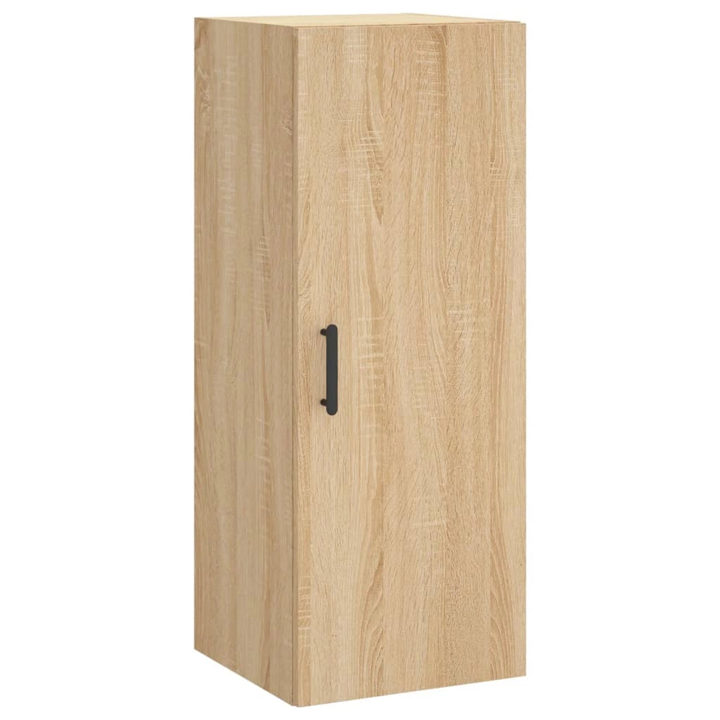 Buffet credenza cassettiera armadio mobile contenitore organizer cucina soggiorno salotto rovere Sonoma alto 34,5 x 34 x 180 cm legno ingegnerizzato marrone 02_0033961