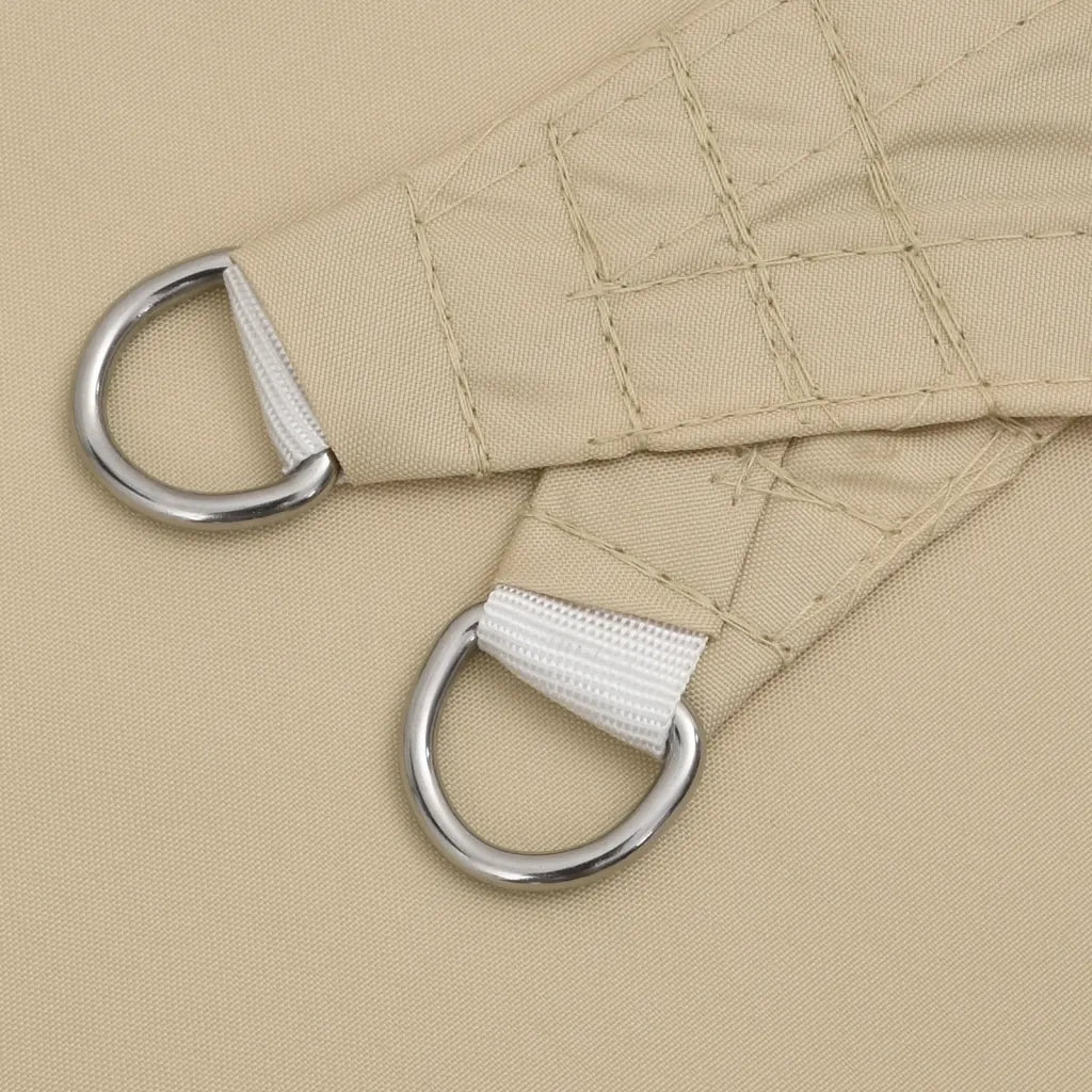 Vela Ombreggiante-Parasole a vela Oxford Triangolare 5x5x6 m Beige
