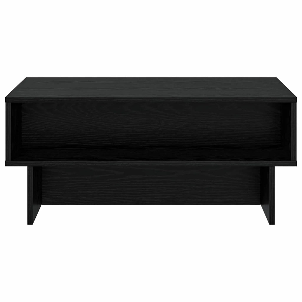 Tavolino da salotto Rovere Nero 80 x 46 x 35 cm 8000221