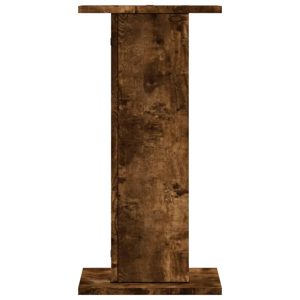 Portavasi mobili per fiori set da 2 legno ingegnerizzato marrone 02_0045307