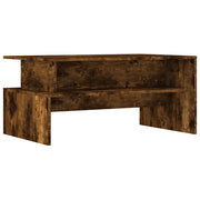 Tavolino da salotto | Tavolino da caff¨¨ | Tavolino da Soggiorno Rovere Fumo 90x55x42,5 cm Legno Multistrato