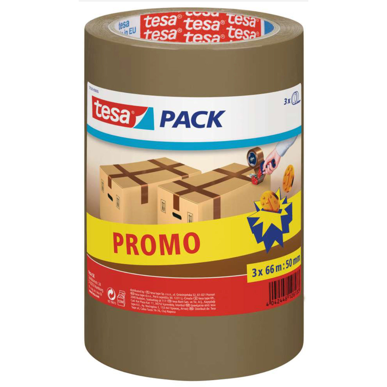 NASTRO IMBALLO AVANA 3 PZ.