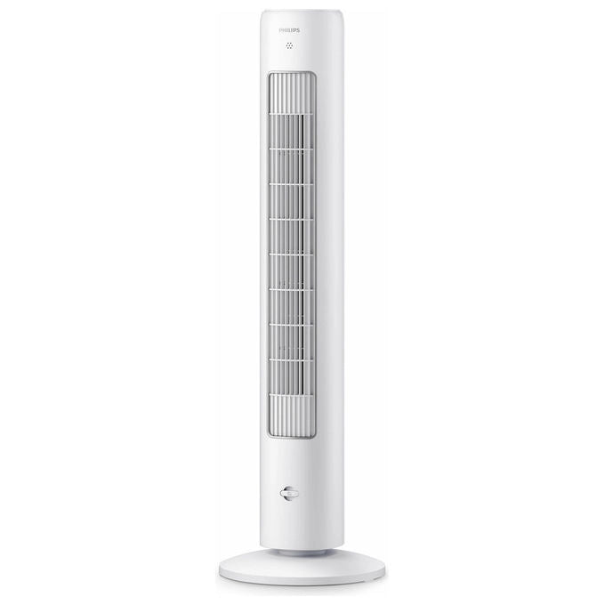 Philips Ventilatore a Torre Serie 5000 CX5535-00 con Telecomando Bianco