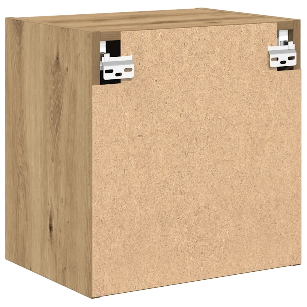 vidaXL Pensili per Garage 2 pz Rovere Artigianale in Legno Multistrato