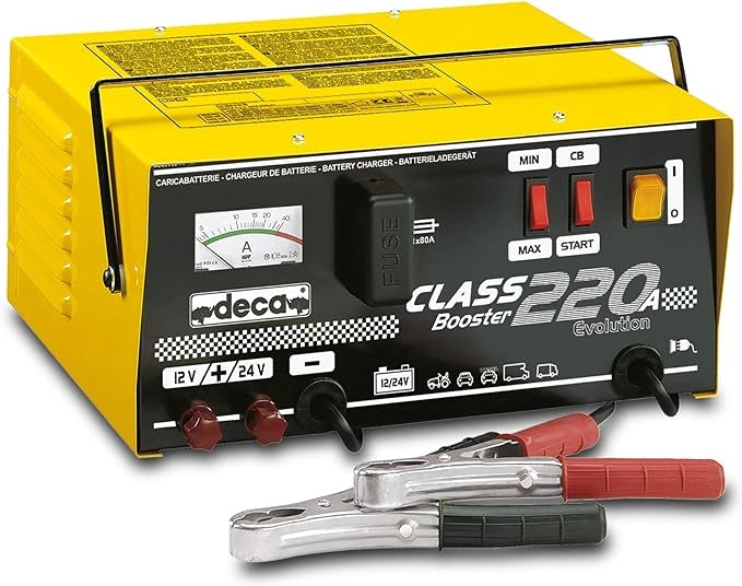 CARICABATTERIA 'CLASS BOOSTER 220A' Tensione di carica 12/24 V - DECA