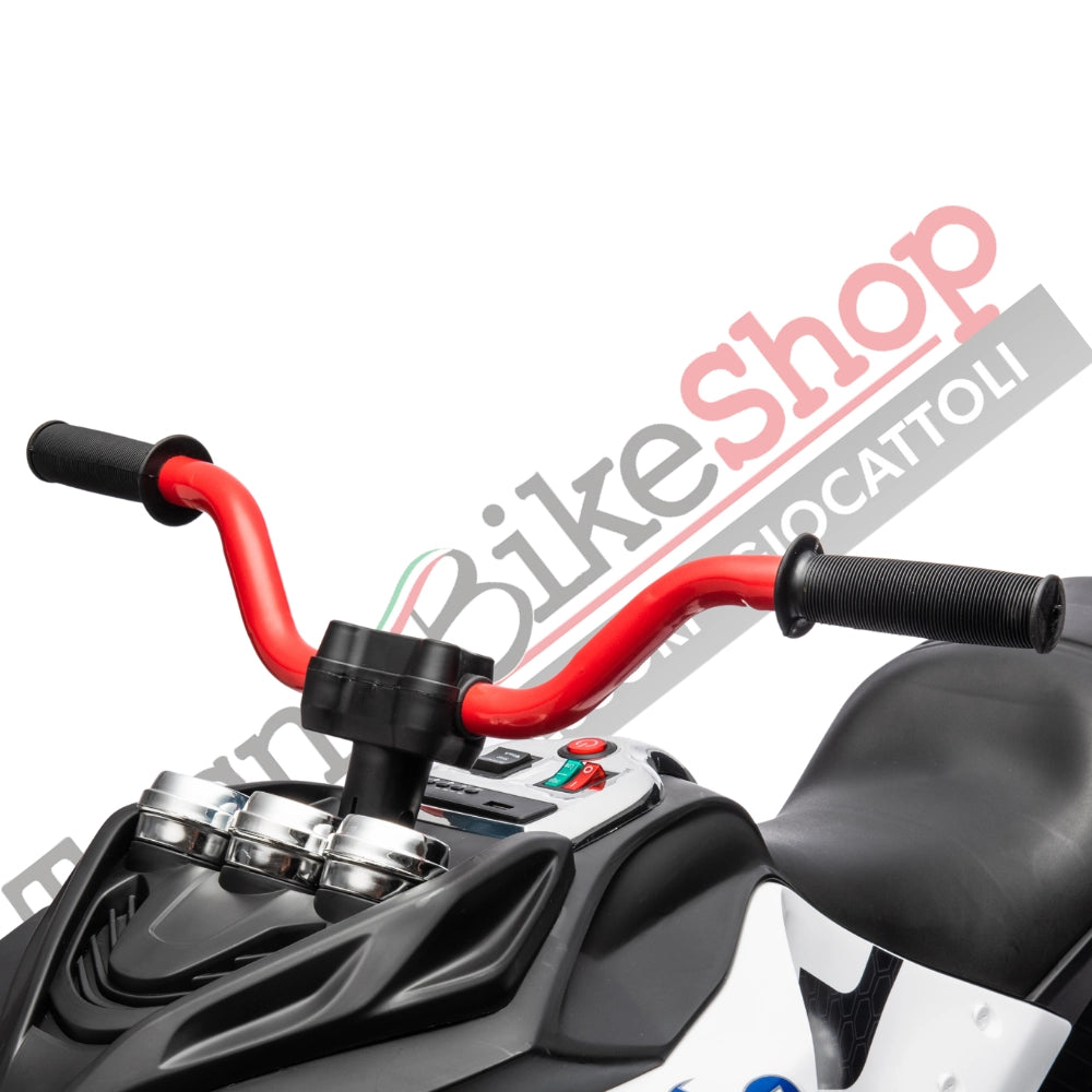 Quad Elettrico per Bambini ATV 3.0 12V-Bianco
