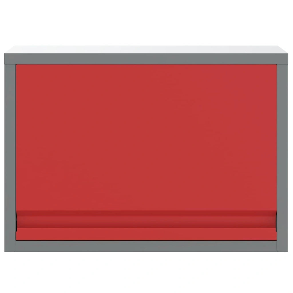 Mobile per attrezzi Rosso e Grigio 50 x 25 x 35 cm CFW8375915