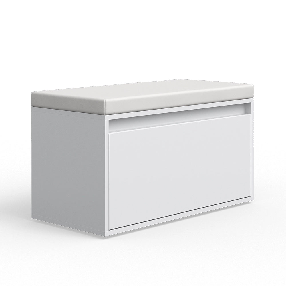 Vicco Panca scarpiera da ingresso Bianco 80 x 45 cm